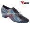 Top quality men's leather ballroom latin salsa dance shoes