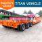 TITAN heavy 150 ton low bed trailer , gooseneck 4 axis lowboy 150 ton trailer
