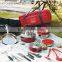 33pcs kinds of kitchen wares stainless outdoor use for European market