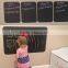 Creative writable adhesive chalkboard decal