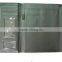 Office stationery leather folder, business portfolio with magnetic