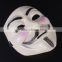 Professional custom V for Vendetta plastic mask/OEM kids Halloween scary plastic mask/high quality gift plastic mask factory