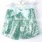 Kapu art & craft firm wholesale high quality children summer shiny silvery shorts baby girls sequin shorts