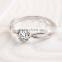 Lucury plating new fashion wedding diamond platinum rings