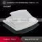 Wholesale ceramy white simple design modern style square shaped ceramic porcelain plates dishes