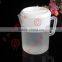 Cheap promotional 60oz PP plastic water pitcher with four cups BPA free