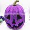 Halloween decoration Orange Glitter Artificial Foam Pumpkin