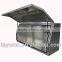 Fully Open Lid Aluminium Checker Plate Ute Tool Box
