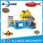 high-grade aquatic feed pellet machine/wet type fish feed pelletizer/fish extruder machine