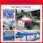 Waste recycling plastic film crusher