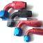 Auto Racing Parts Resuable 180 Degree An Size Aluminum Hose End