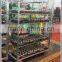 Greenhouse and garden mobile flower shelf rack