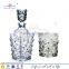 Decanter,Whiskey Drinkware Barware Drink Set With 6 Crystal Double Old Fashioned Glasses