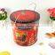 wholesale round metal pail tin