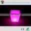 Outdoor flower pots decorative garden led illuminate flower pot