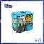 Collapsed wooden blocks tower for kids education toys