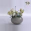 Handblown Oblate Glass Vase Oval Glass Ball Vase
