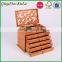 antique wooden jewelry storage box for sale,locking wooden jewelry box,wooden jewelry organizer box with drawer