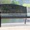 Arlau Outdoor steel iron benches for public park