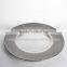 charger plate antique gold plate Silver Rimmed glass Charger Plates