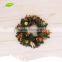 GNW CHWR-1605035 Superior quality Wholesale PVC Christmas wreath with fruit