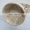 Hot Sale Natural Handmade Round Shape Solid Wooden Barrel, Wood Barrel With Rope Handle Manufacture