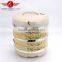 Eco-friendly wheat design 3 layer round thermal container/ food warmer