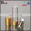 15ml 30ml 50ml clear body gold UV pump airless cosmetic plastic bottle for cosmetic skin care lotion serum bulk buy from china