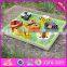2016 new design educational insects toy wooden learning shapes for kids W14D019