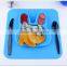 2017 Hot Selling Top Quality 100% Pure food grade Silicone Baby Placemat Suction Table For Kids