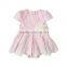 Hot sale in INS baby lace bodysuit girl baby romper with skirts