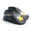 High quality bird pattern popular baby leather shoes soft sole