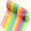 Rainbow multis color washi tape customizable adhesive tape