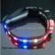 LED opal streaming flash collar dog circle loss prevention pet accessories