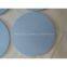 Porous stainless steel sintered for gas and liquid in the area of petroleum