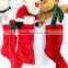 Best selling custom decorative fabric christmas stocking