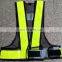 Reflective Safety Vest for Running Jogging Black Mesh