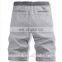 OEM Fashion Style Mens Pants Linen Cotton Shorts Casual Summer Plain Solid Color Pants