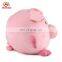 ICTI factory plush ball shape animal soft pig pillow