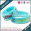 Color Filled Silicone Wristband Bracelet Supplier