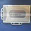 Fog white half clear ID plastic card holder two directing hanging