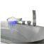 Bathtub LED Deck Mounted Waterfall Widespread Mixer shower Faucet With Hand Shower