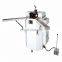 dual head precision cutting saw for aluminum window door profile