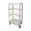 logistic storage roll cages trolleys for warehouse and supermarket transportation