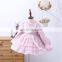2020 Autumn Spanish Lolita Princess Dress Baby Girl Lace Stitching Birthday Party Christmas Easter