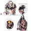 Diaper Bag Backpack Floral Baby Bag Water-Resistant Baby Nappy Bag with Insulated Water Bottle BagChanging Pad for WomenGirlsMum