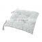 Square Recycle Seat Cushion Printed Chair Pads with Ties for Outdoor/Indoor