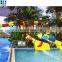 Swimming Pool Water Park Fiberglass Spiral Water Slides Prices
