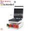 industrial bakery equipment commercial belgium waffle maker with ce