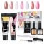 2021 girls nail polish kit uv gel nails cheap nail art kits with base and top coat dual use pen